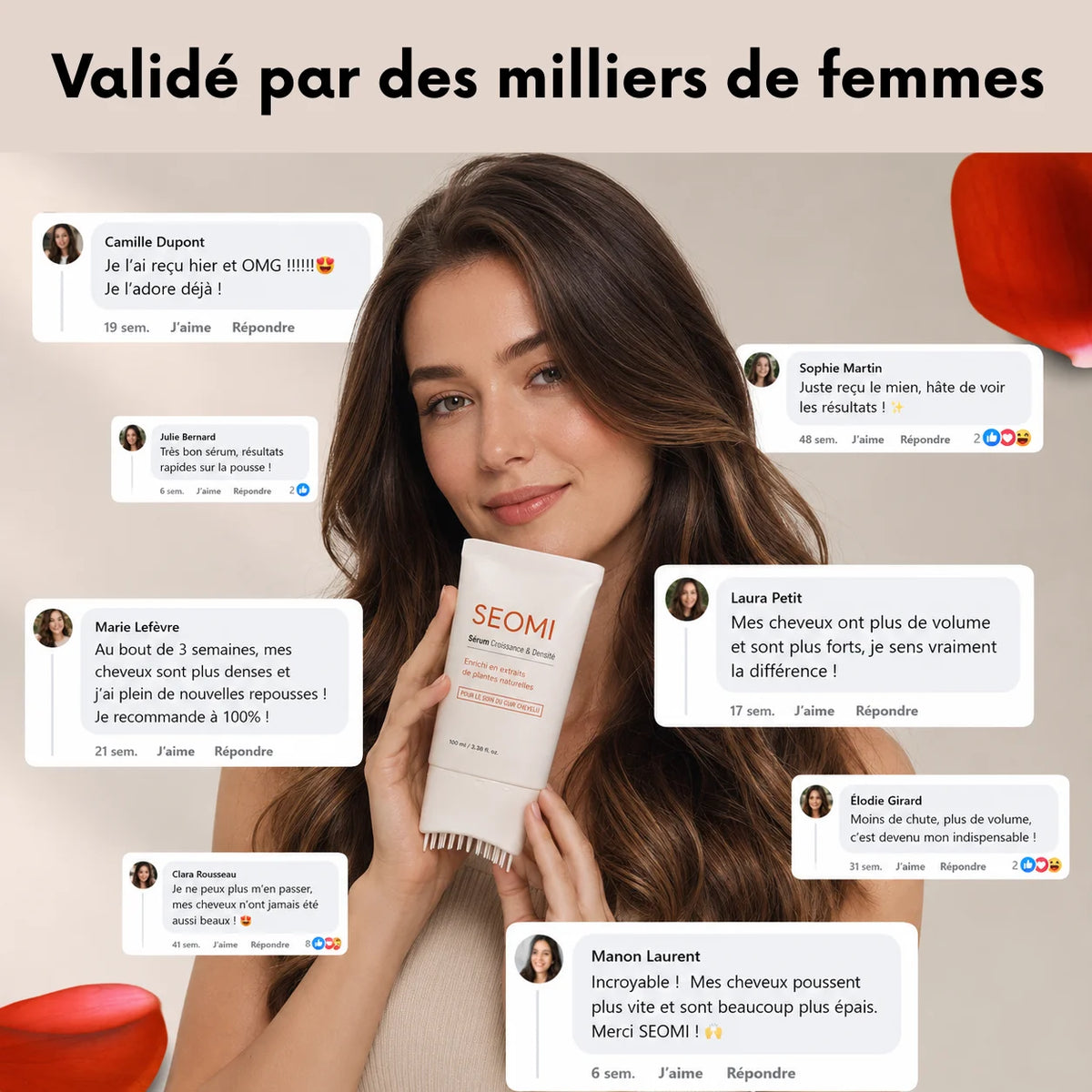 Sérum Capillaire Croissance et Densité