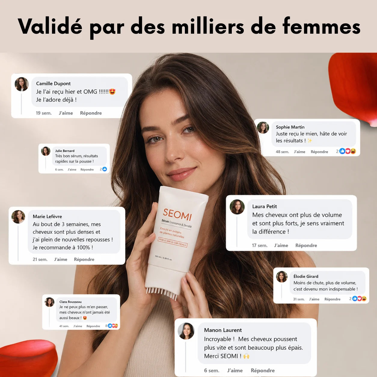 Sérum Capillaire Croissance et Densité
